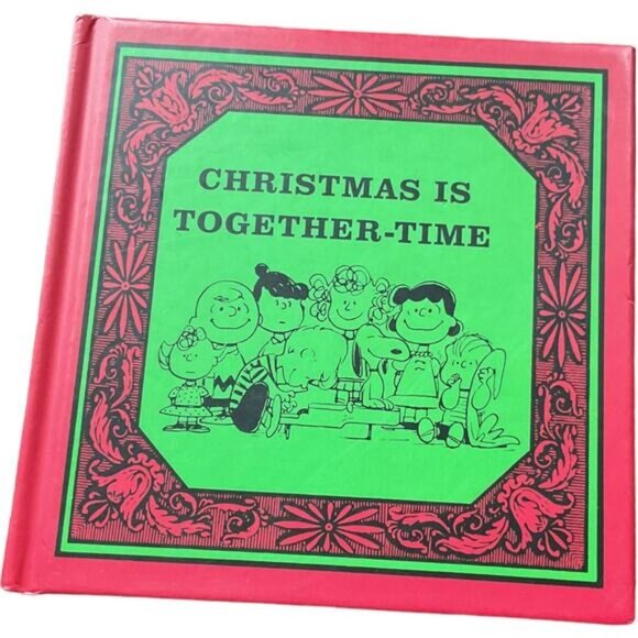 Christmas Is Together Time Book By Kohls Cares Peanuts Snoopy Hardcover - Picture 1 of 6